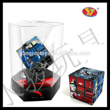 YongJun promocional cubo rompecabezas mágico de 3 capas Cubo educativo personalizado para promociones